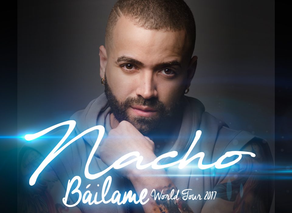 Nacho en concierto en España dentro de la gira Bailame World Tour. BIEFEC FX Efectos Especiales.