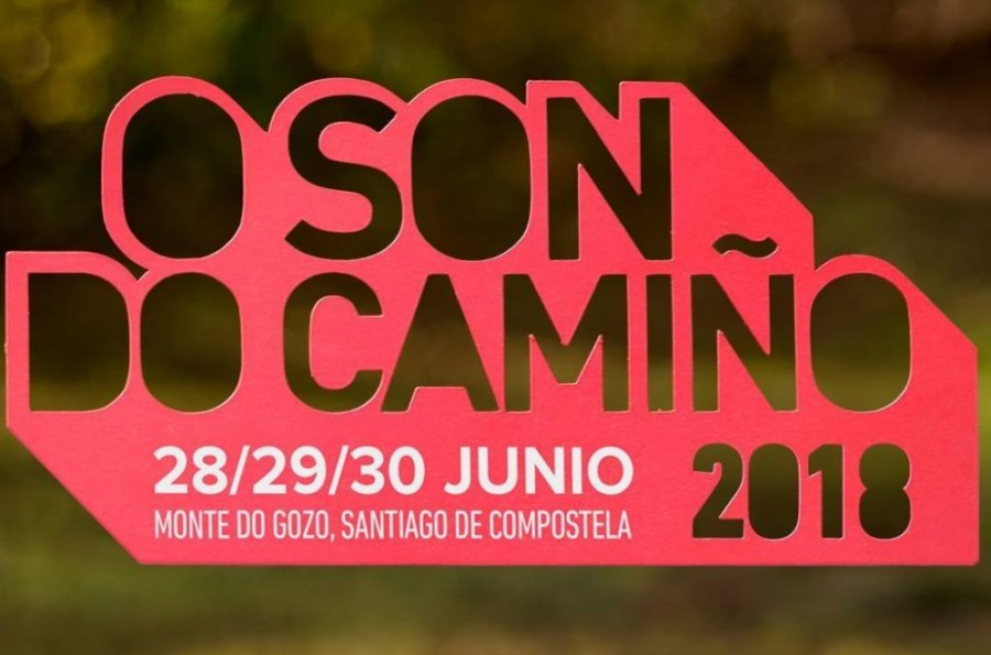 Cartel del Festival O Son Do Camiño 2018. BIEFEC FX Efectos Especiales.