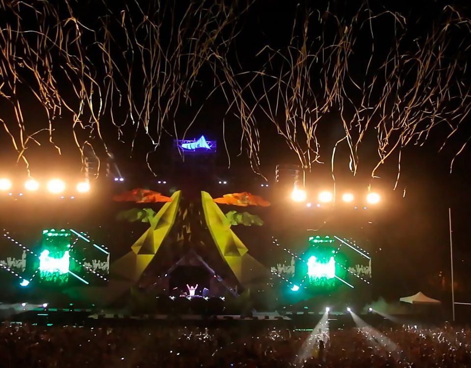 Serpentinas, Streamers, para grandes conciertos, festivales, giras, eventos deportivos en los que ha trabajado BIEFEC FX Efectos Especiales
