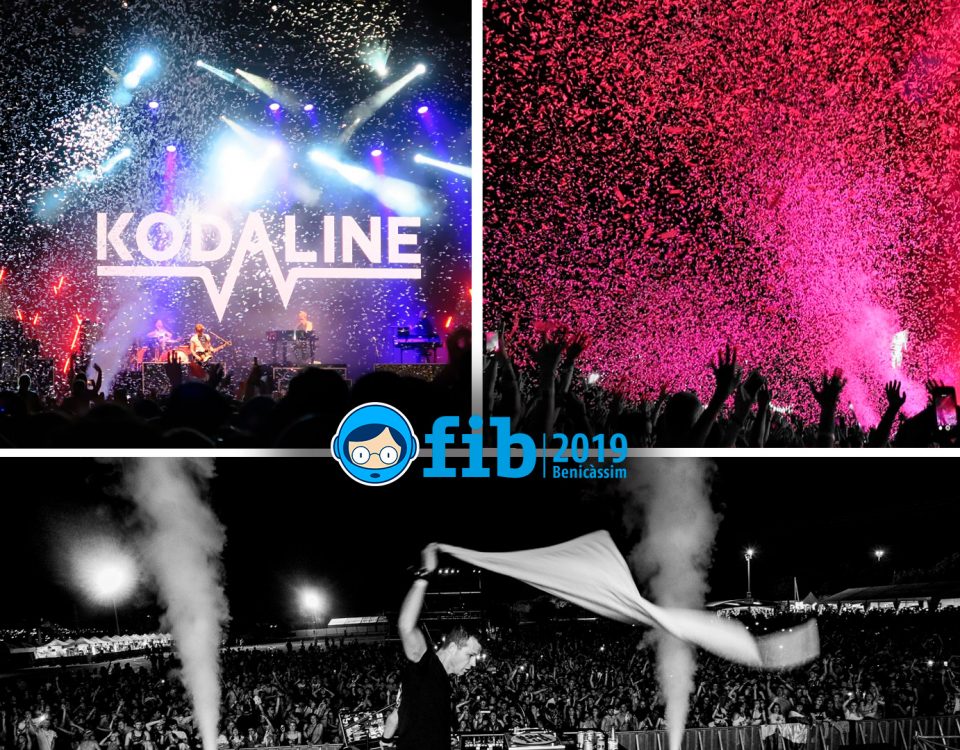 BIEFEC FX Efectos Especiales en el FIB Benicàssim 2019 para KODALINE, HOT DUB TIME MACHINE y la cabeza de cartel LANA DEL REY. Confeti y chorros de CO2.