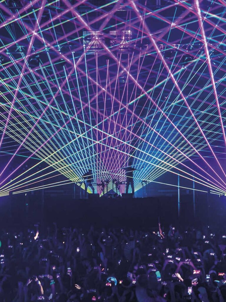 luces laser